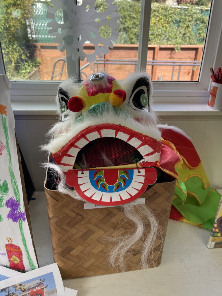 Lunar New Year Lion Head